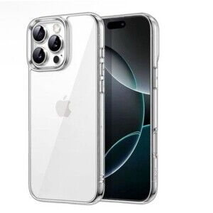 JETech Clear Case for iPhone 16 Pro 6.3-Inch Non-Yellowing Shockproof Phone
